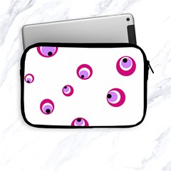 Purple Eyes Apple Ipad Mini Zipper Cases by Valentinaart