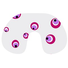 Purple Eyes Travel Neck Pillows