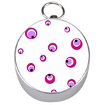 Purple eyes Silver Compasses Front