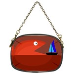 Red monster fish Chain Purses (One Side)  Front