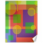 Colorful geometrical design Canvas 18  x 24   17.8 x23.08  Canvas - 1