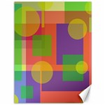 Colorful geometrical design Canvas 36  x 48   35.26 x46.15  Canvas - 1