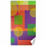 Colorful geometrical design Canvas 40  x 72   39.28 x69.23  Canvas - 1