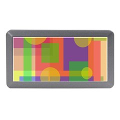 Colorful Geometrical Design Memory Card Reader (mini) by Valentinaart