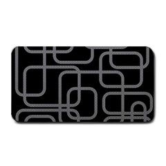 Black And Gray Decorative Design Medium Bar Mats