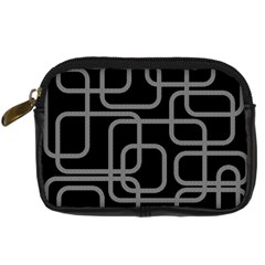 Black And Gray Decorative Design Digital Camera Cases