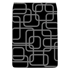 Black And Gray Decorative Design Flap Covers (l) 