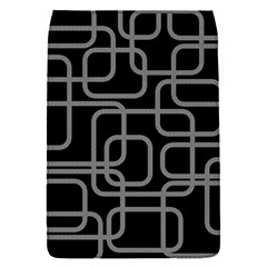 Black And Gray Decorative Design Flap Covers (s) 