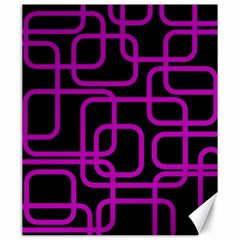 Purple And Black Elegant Design Canvas 20  X 24  