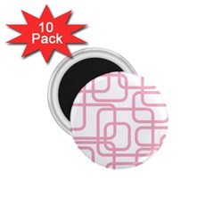 Pink Elegant Design 1 75  Magnets (10 Pack)  by Valentinaart