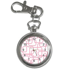 Pink Elegant Design Key Chain Watches