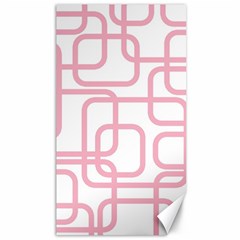 Pink Elegant Design Canvas 40  X 72  