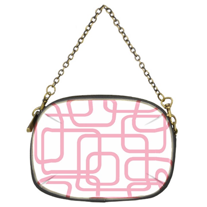 Pink elegant design Chain Purses (Two Sides) 