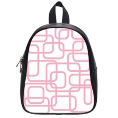 Pink Elegant Design School Bags (small)  by Valentinaart