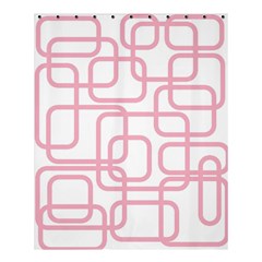 Pink Elegant Design Shower Curtain 60  X 72  (medium) 