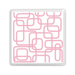 Pink Elegant Design Memory Card Reader (square)  by Valentinaart