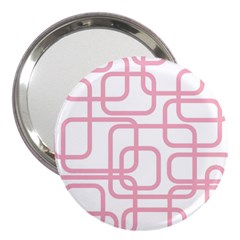 Pink Elegant Design 3  Handbag Mirrors by Valentinaart