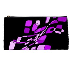 Purple Decorative Abstraction Pencil Cases