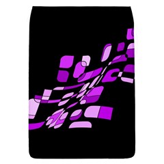 Purple Decorative Abstraction Flap Covers (l)  by Valentinaart