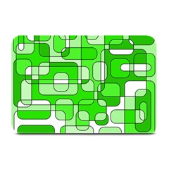 Green Decorative Abstraction  Plate Mats by Valentinaart