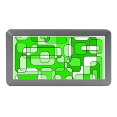 Green Decorative Abstraction  Memory Card Reader (mini) by Valentinaart