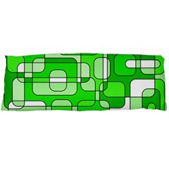 Green Decorative Abstraction  Body Pillow Case (dakimakura) by Valentinaart