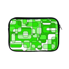 Green Decorative Abstraction  Apple Ipad Mini Zipper Cases