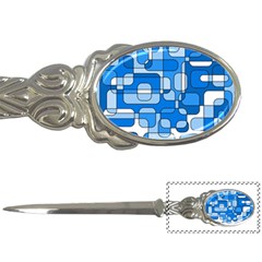 Blue Decorative Abstraction Letter Openers