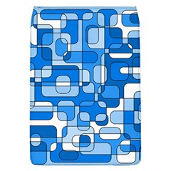 Blue Decorative Abstraction Flap Covers (l) 