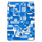 Blue decorative abstraction Flap Covers (L)  Front