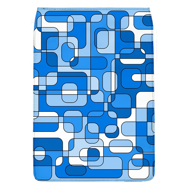 Blue decorative abstraction Flap Covers (L) 