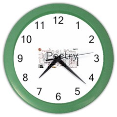 5004610 1817f Color Wall Clocks