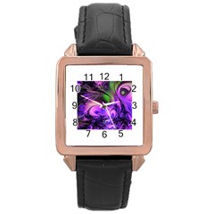 15   11r1r1trq Rose Gold Leather Watch  by jpcool1979