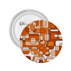 Orange Decorative Abstraction 2 25  Buttons