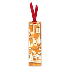 Orange Decorative Abstraction Small Book Marks