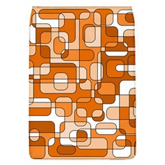 Orange Decorative Abstraction Flap Covers (l)  by Valentinaart