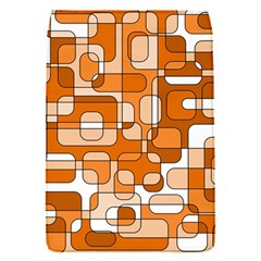 Orange Decorative Abstraction Flap Covers (s) 