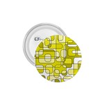 Yellow decorative abstraction 1.75  Buttons Front