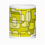 Yellow decorative abstraction Morph Mugs Center