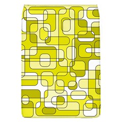 Yellow Decorative Abstraction Flap Covers (l)  by Valentinaart