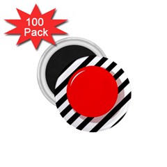 Red ball 1.75  Magnets (100 pack) 