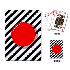 Red ball Playing Card