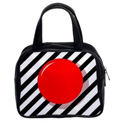 Red ball Classic Handbags (2 Sides)