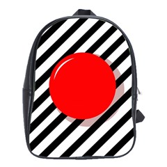 Red ball School Bags(Large) 