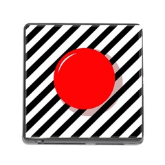 Red ball Memory Card Reader (Square)