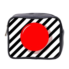 Red ball Mini Toiletries Bag 2-Side