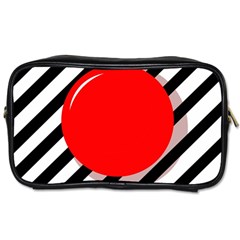 Red ball Toiletries Bags