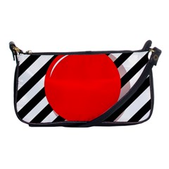 Red Ball Shoulder Clutch Bags by Valentinaart