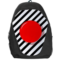 Red ball Backpack Bag