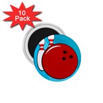 Bowling  1.75  Magnets (10 pack)  Front